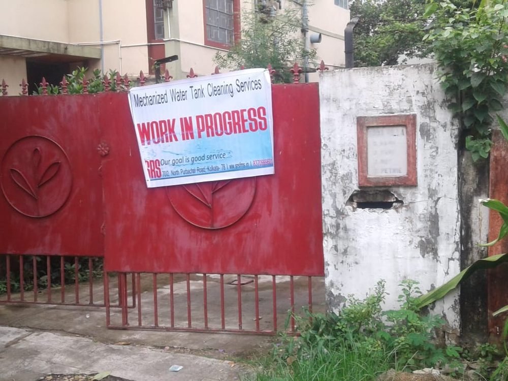 SRS on-site at an independent home in Maniktala, Kolkata — work in progress