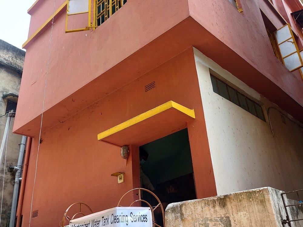 SRS on-site at an independent home in Regent Park, Kolkata — work in progress