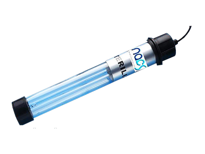 UV sterilization lamp used by SRS for final home water tank disinfection