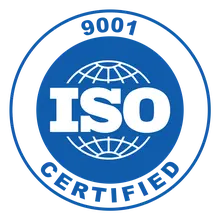 ISO 9001 certified company